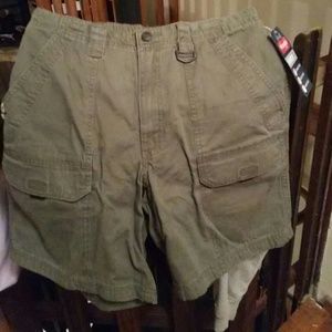 Men's hiker canvas shorts